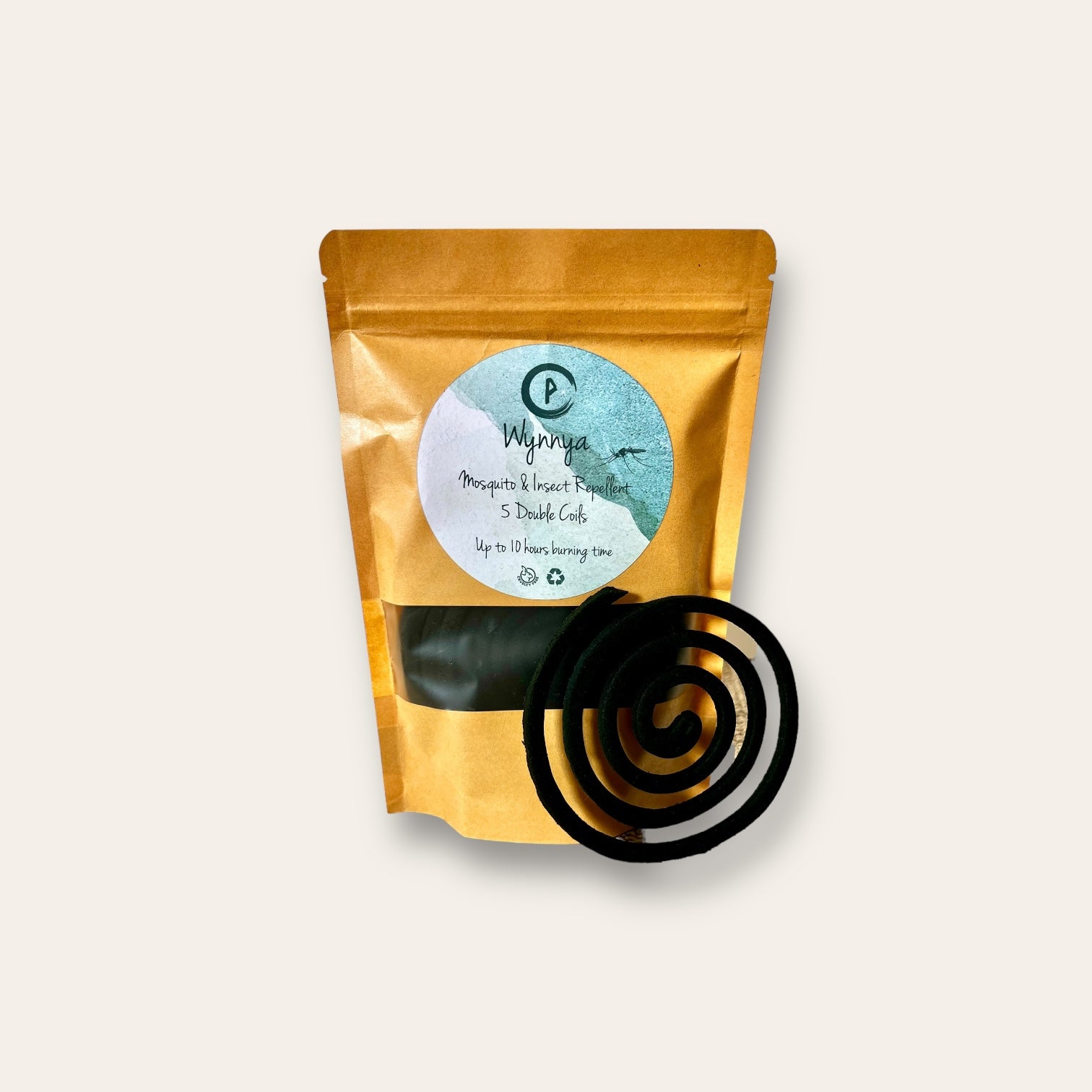 Natural Mosquito & Insect Repellent 10 Incense Coils