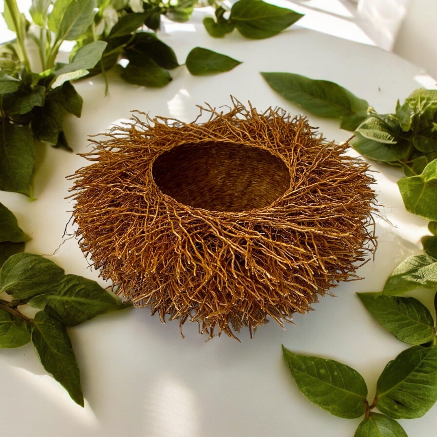 Vetiver Root Basket