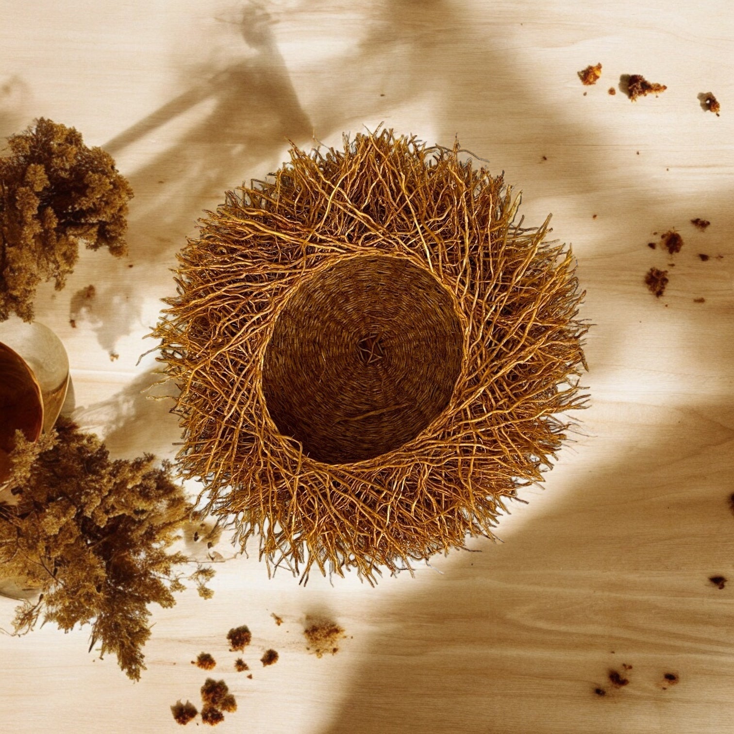 Vetiver Root Basket