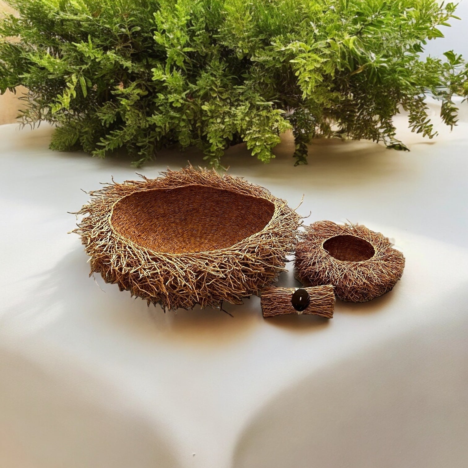 Vetiver Root Basket