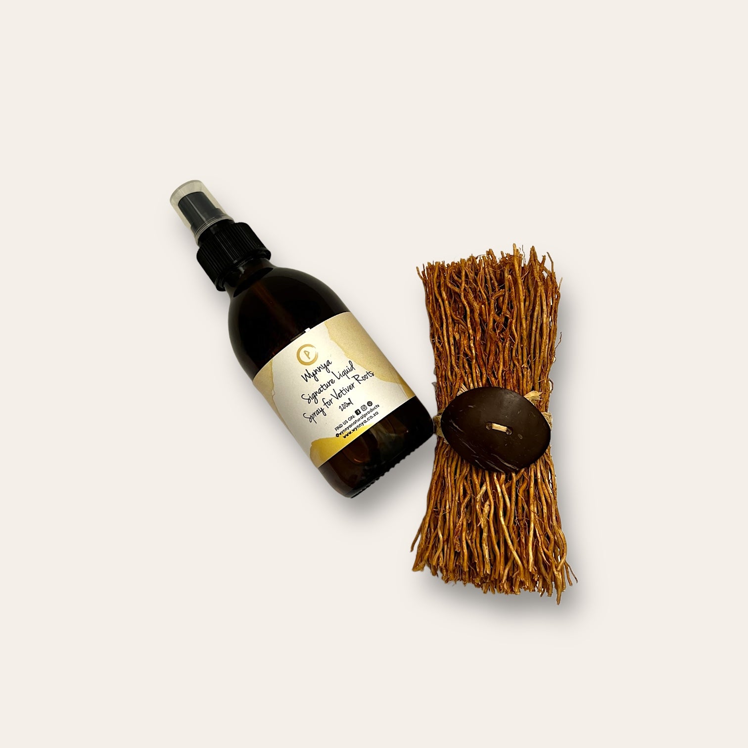 Natural Fishmoth Repellent Vetiver Root Bunch & Spray 200ml | Wynnya