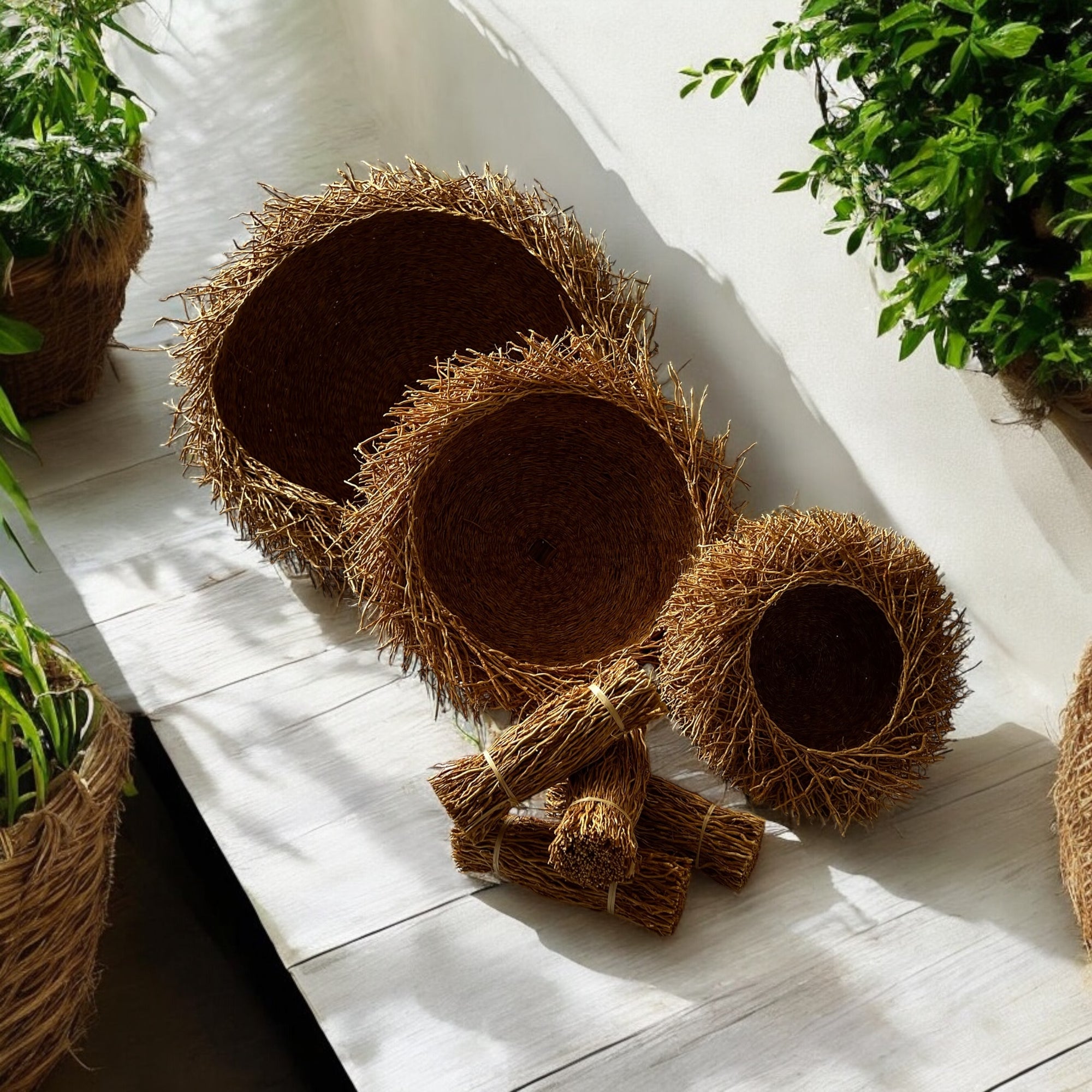 Vetiver Root Basket